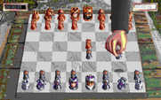 Sargon V: World Class Chess for IBM PC/Compatibles - Human player moves a piece.