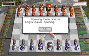 Sargon V: World Class Chess for IBM PC/Compatibles - This is my opening move.