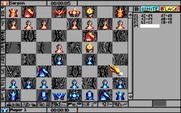 Sargon V: World Class Chess for IBM PC/Compatibles - Starting another game...