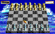 Sargon V: World Class Chess for IBM PC/Compatibles - Beginning another new game...