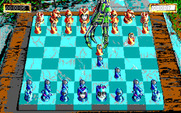 Sargon V: World Class Chess for IBM PC/Compatibles - The computer moves a piece.