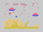 Fantasy Zone for MSX - Round 3 start.