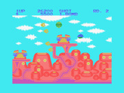 Fantasy Zone for MSX - Destroy these targets to complete the level.