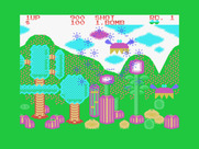 Fantasy Zone for MSX - I've been hit!