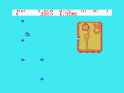 Fantasy Zone for MSX - The first end of level boss.