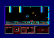 Strangeloop for Amstrad CPC - Placing my character back on the screen after dying...