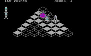 Bert and the Snake for IBM PC/Compatibles - Hopping around the pyramid.