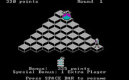 Bert and the Snake for IBM PC/Compatibles - Completing a round earns extra points.