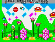 Fantasy Zone II: The Tears of Opa-Opa for Arcade - Enter the warp to move on to a different area.