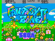 Fantasy Zone II: The Tears of Opa-Opa for Arcade - Title screen.