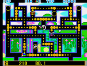 Fantasy Zone: The Maze for Arcade - Game start.