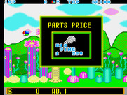 Fantasy Zone: The Maze for Arcade - First, the price of parts for the round is shown.