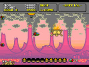Super Fantasy Zone for Sega Genesis / Mega Drive - Shoot all of these things and you'll be ready to face the end of level boss.