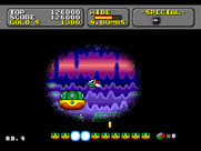 Super Fantasy Zone for Sega Genesis / Mega Drive - Shoot all of these things to complete the level.