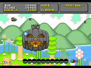 Super Fantasy Zone for Sega Genesis / Mega Drive - The first end of level boss.
