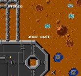 Terra Cresta for NES / Famicom - Game over.