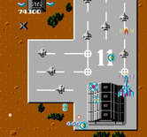 Terra Cresta for NES / Famicom - On to the next area...
