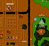 Terra Cresta for NES / Famicom - Dodging enemy fire...