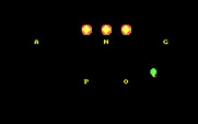 Pango for IBM PC/Compatibles - The title screen is assembled.