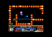 Crystal Kingdom Dizzy for Amstrad CPC - Don't fall in the water here.
