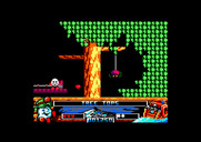 Crystal Kingdom Dizzy for Amstrad CPC - Spiders are dangerous too.
