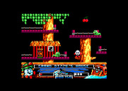 Crystal Kingdom Dizzy for Amstrad CPC - Don't get caught by the snakes roaming around...