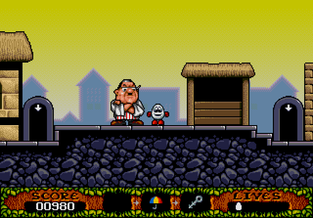 Fantastic Adventures of Dizzy, The IBM PC/Compatibles Screenshot: Another interesting character...