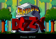 Fantastic Adventures of Dizzy, The for IBM PC/Compatibles - Title screen.