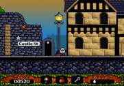 Fantastic Adventures of Dizzy, The for IBM PC/Compatibles - Out on Castle Street...