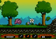 Fantastic Adventures of Dizzy, The for IBM PC/Compatibles - Something's charging me, better run quick!