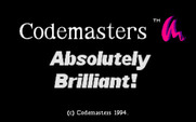 Fantastic Adventures of Dizzy, The for IBM PC/Compatibles - Codemasters logo screen.