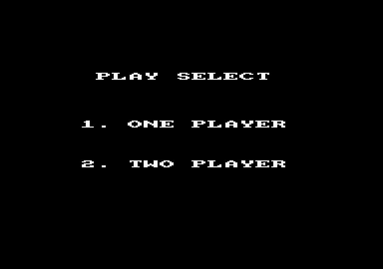 Yie Ar Kung-Fu 2: The Emperor Yie-Gah Amstrad CPC Screenshot: How many players?
