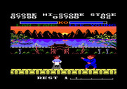 Yie Ar Kung-Fu 2: The Emperor Yie-Gah for Amstrad CPC - My next opponent...