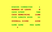 Pipes for IBM PC/Compatibles - End of level results.