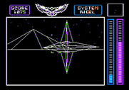 Stellar 7 for Apple II - Time to leave the Rigel system.