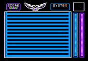 Stellar 7 for Apple II - Game start.