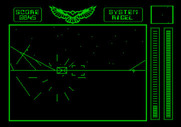 Stellar 7 for Apple II - One opponent destroyed, but more to go.
