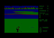 Leader Board for Amstrad CPC - 235 yards to go...