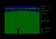 Leader Board for Amstrad CPC - Game start.