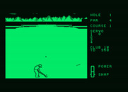 Leader Board for Amstrad PCW - Game start.