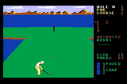 Leader Board for Atari 8-bit - There's the hole!