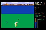 Leader Board for Atari 8-bit - Putting.