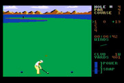 Leader Board for Atari 8-bit - A slight dogleg left...