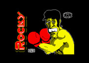 Rocco for Amstrad CPC - Loading screen (re-release).