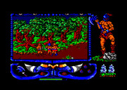 Atrog for Amstrad CPC - Start of stage 2.