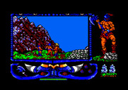 Atrog for Amstrad CPC - Stage 3 start.