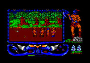 Atrog for Amstrad CPC - Trapped in a forest.