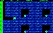 Boulder Dash for PC-8800 Series - Don't get caught by these fast moving box-like creatures!