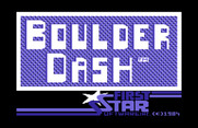 Boulder Dash for Commodore 64 - Title screen.