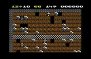 Boulder Dash for Commodore 64 - Game start.